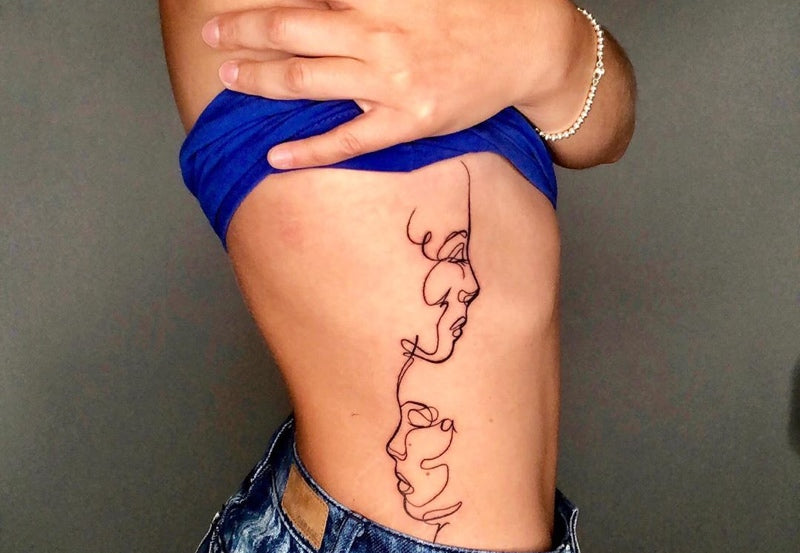 20 Cute Side Tattoos For Women In Need Of Stellar Ink-spiration