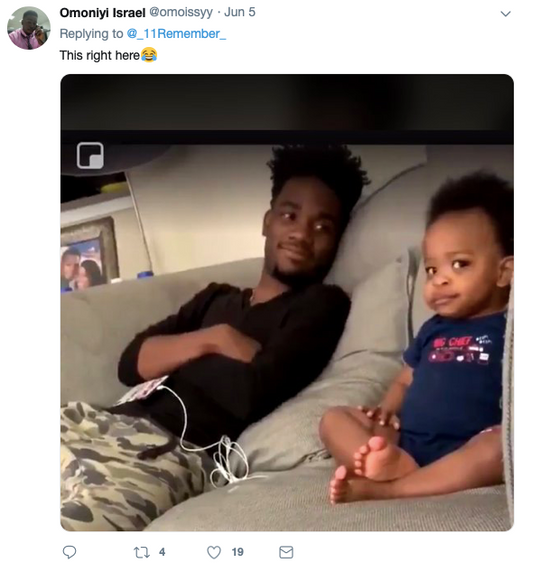 This Video Of A Dad &amp; Baby Having A Deep Gibberish-Laden Talk Is Adorbs