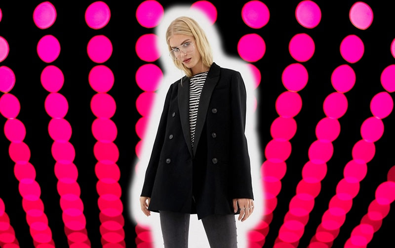 14 Double Breasted Suit Jackets For Women That Are Happy Hour Ready