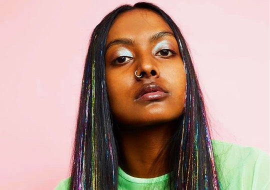 Hair Tinsel Is The Next Big Hair Trend &amp; Beauty Hack