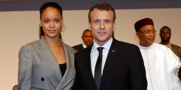 Rihanna x President Emmanuel Macron x President Macky Mall : Funding Global Education