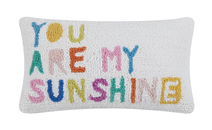 You Are My Sunshine Hook Throw Pillow