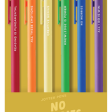 No Worries Jotter Set - 6 Pack
