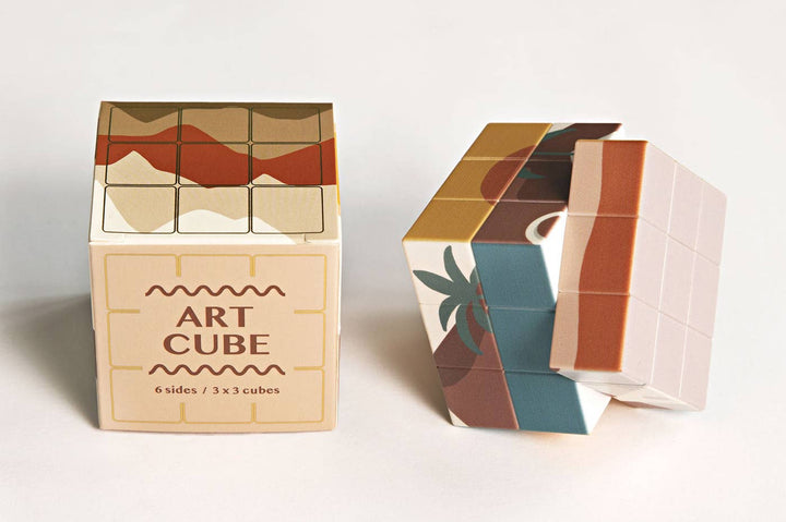 Desert Art Rubik's Cube