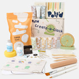 Pastel Create-a-Clock Craft Kit