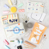 Pastel Create-a-Clock Craft Kit