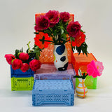 Peony Forever Flower in Coral Red