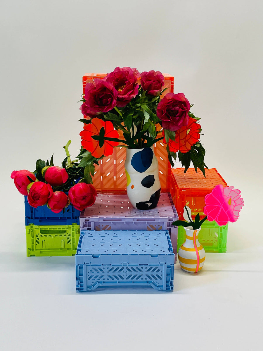 Peony Forever Flower in Coral Red