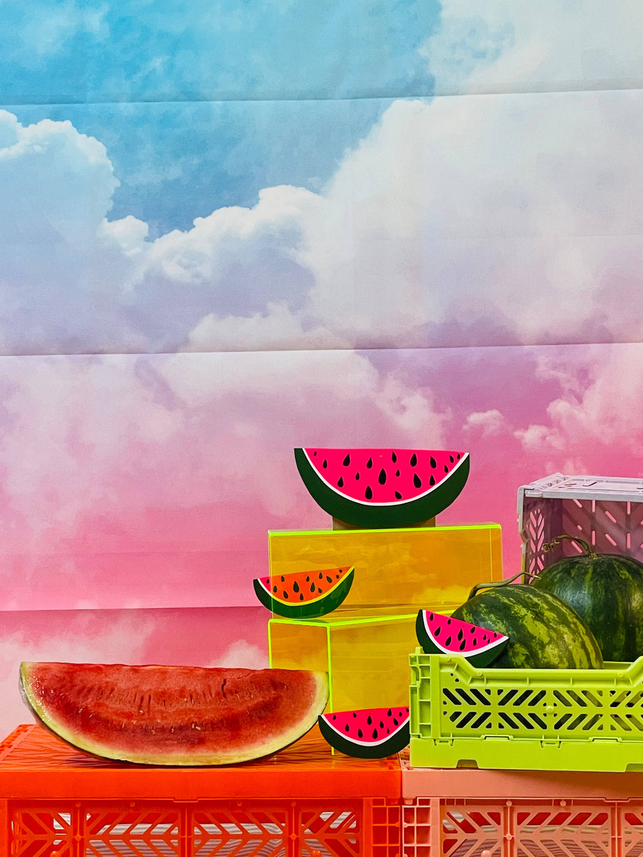 Watermelon Fruit Wall Charm