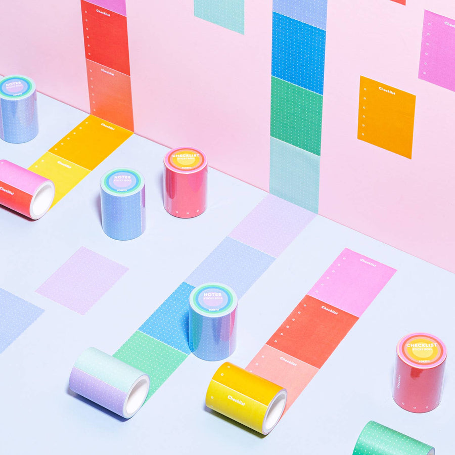 Dot Grid Sticky Notes Roll