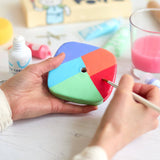 Pastel Create-a-Clock Craft Kit