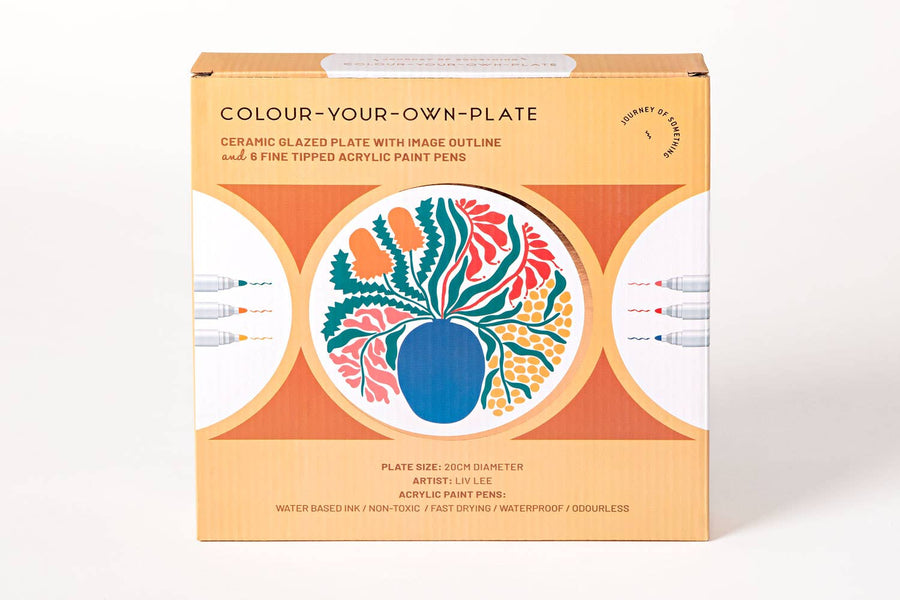 Liv Lee Color Your Own Plate