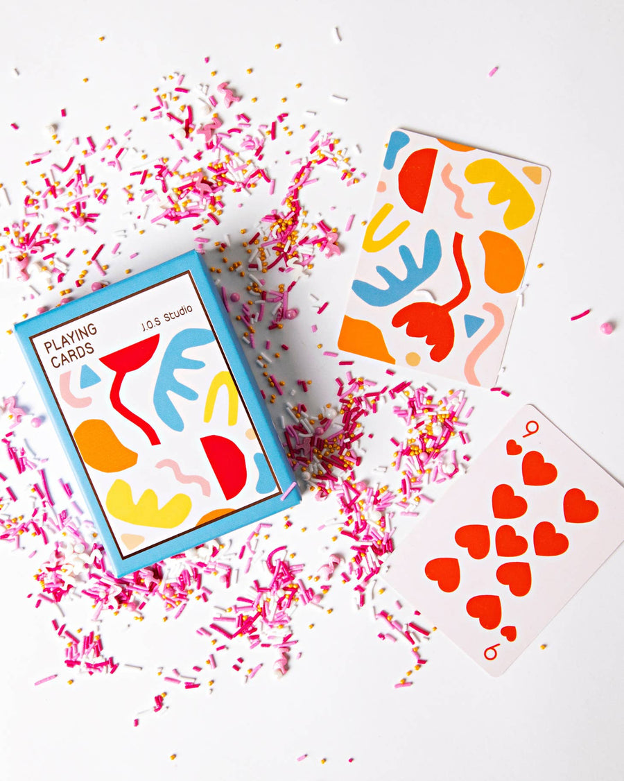 Abstract Playing Card Deck