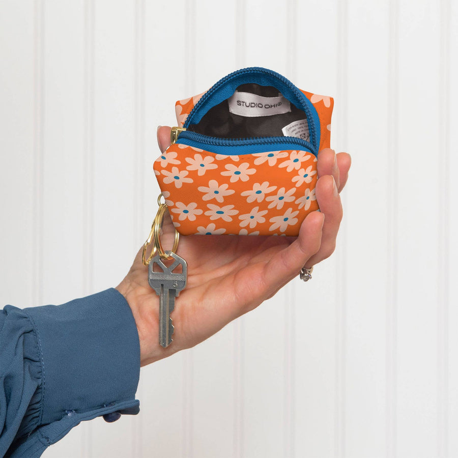 Forget Me Not Keychain Pouch