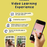 Succulent Sculptures Pottery Kit for Beginners