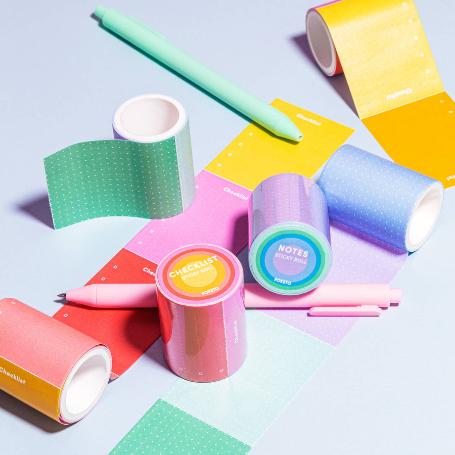 Dot Grid Sticky Notes Roll