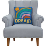 Color Dream Hook Throw Pillow