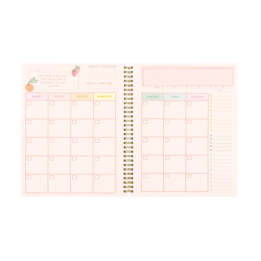 Today's Gonna Be a Good Day Daily, Weekly, Monthly Planner