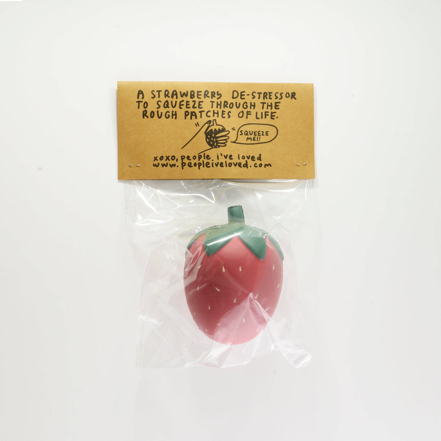 Squeeze Me! Strawberry Stress Ball - Large