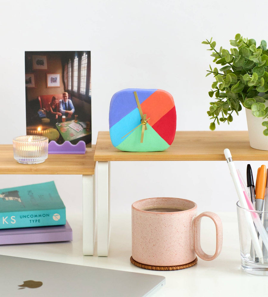 Pastel Create-a-Clock Craft Kit