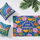 Color Dream Hook Throw Pillow