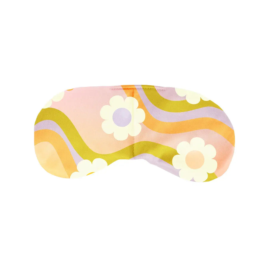 Wavy Daisy Weighted Eye Pillow