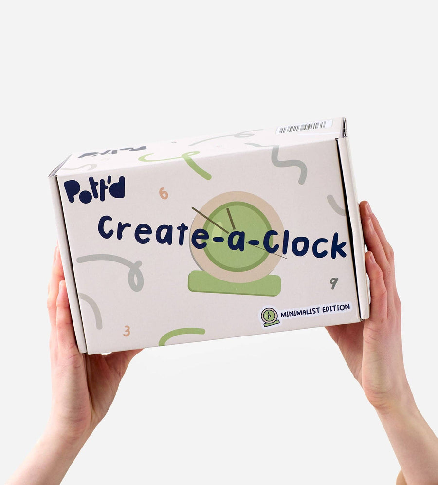 Pastel Create-a-Clock Craft Kit