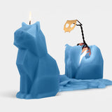 PyroPet Kisa Cat Candle - 7" Tall