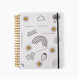 12-Month Undated Planner - Doodles