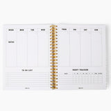 12-Month Undated Planner - Doodles