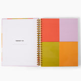 12-Month Undated Planner - Sunbursts & Stripes