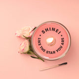 Secret Message Candle - Shine Like the Star You Are!