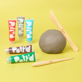 Succulent Sculptures Pottery Kit for Beginners