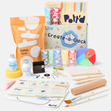 Pastel Create-a-Clock Craft Kit
