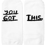 "You Got This" Ankle Socks