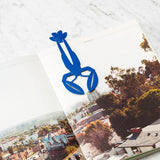 Blue Lobster Metal Bookmark Bon Vivan