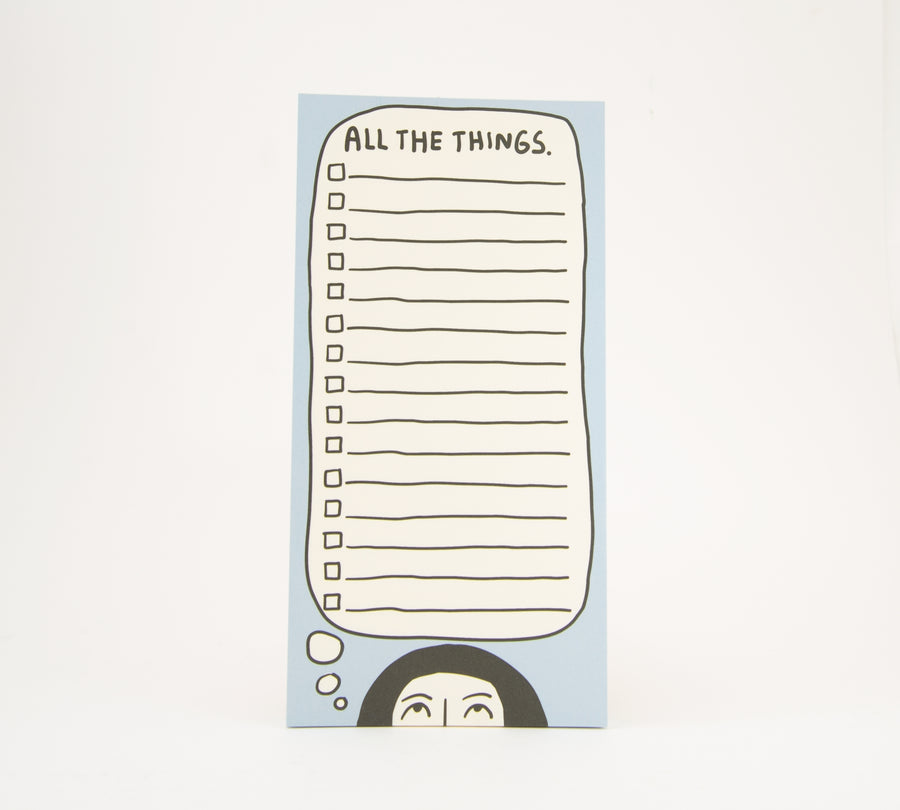 All The Things Task Magnetic Notepad