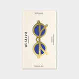 Black Metal Eyeglasses Bookmark