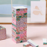 Floral Tumbling Tower Game