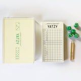 Yatzy Dice Game Set