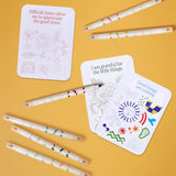 Color Your Own Affirmation Card Deck!