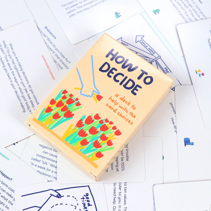 How to Decide Motivational Card Deck