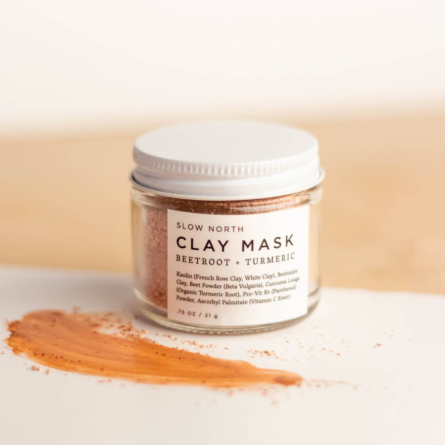 Beetroot + Turmeric Clay Facial Mask