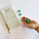 Yatzy Dice Game Set