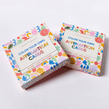 Color Your Own Affirmation Card Deck!