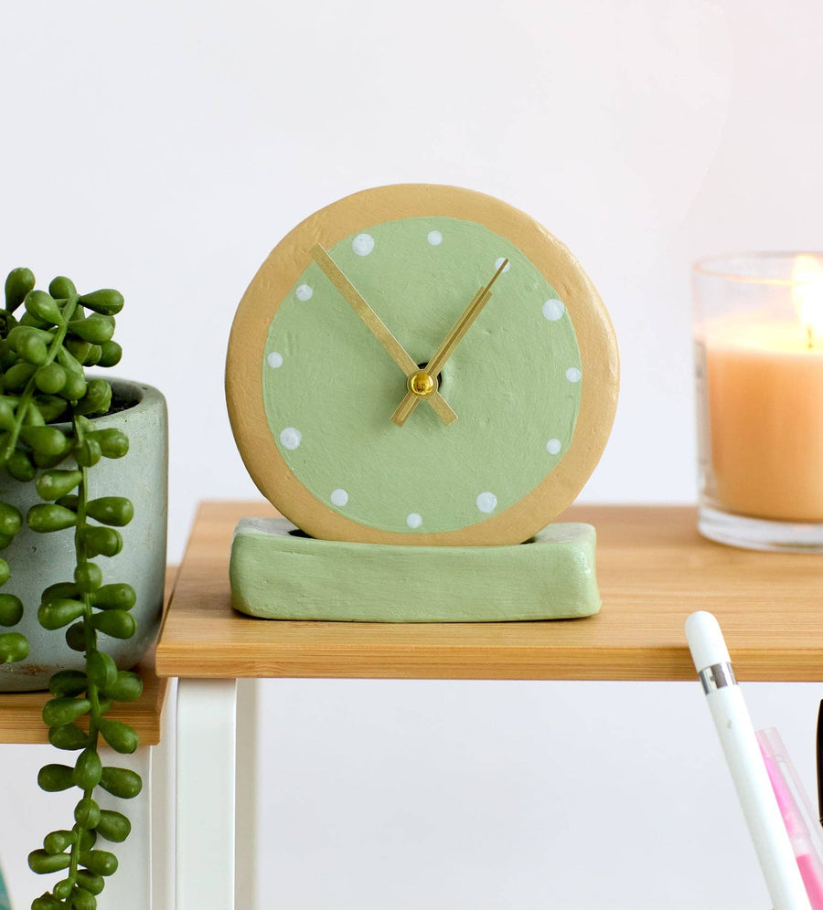 Pastel Create-a-Clock Craft Kit