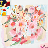 100 Piece Magnetic Puzzle With a Flowering Gum Design