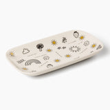 Ceramic Trinket Tray - Doodles