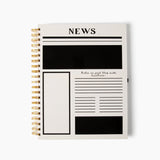 Large Notebook - News Print