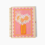 Large Notebook -  Antique Flower Vase